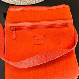 Michael Kors Vibrant Orange Crossbody Bag